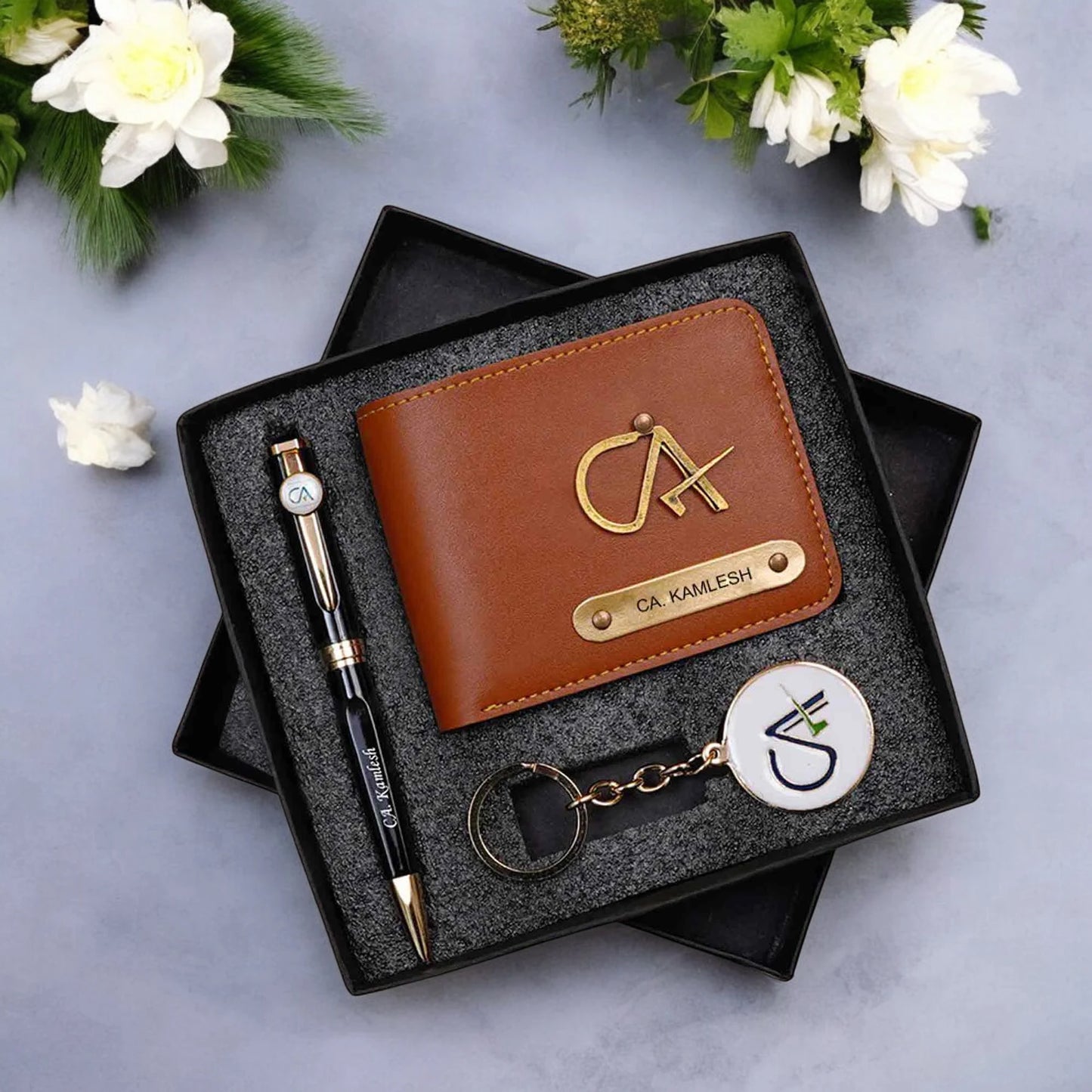 Exclusive CA Wallet, Pen & Keychain Combo