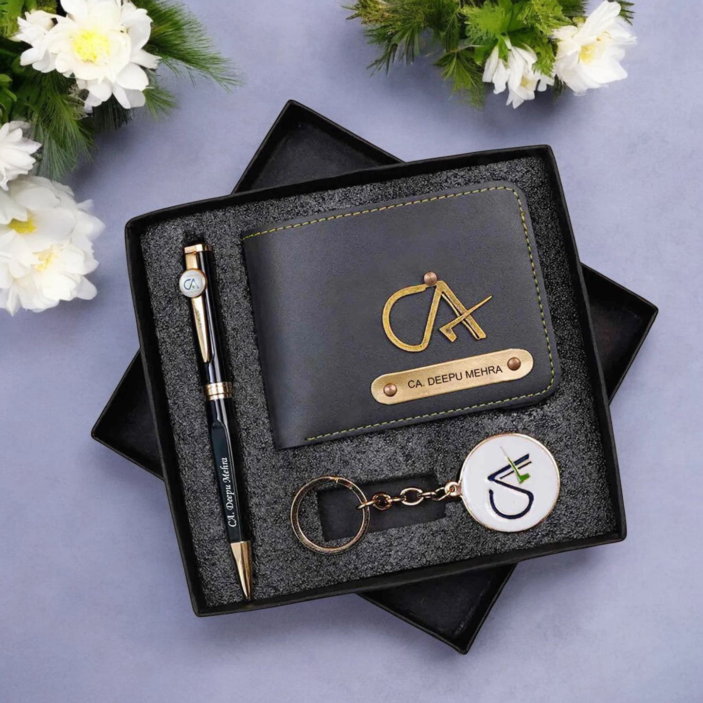 Exclusive CA Wallet, Pen & Keychain Combo