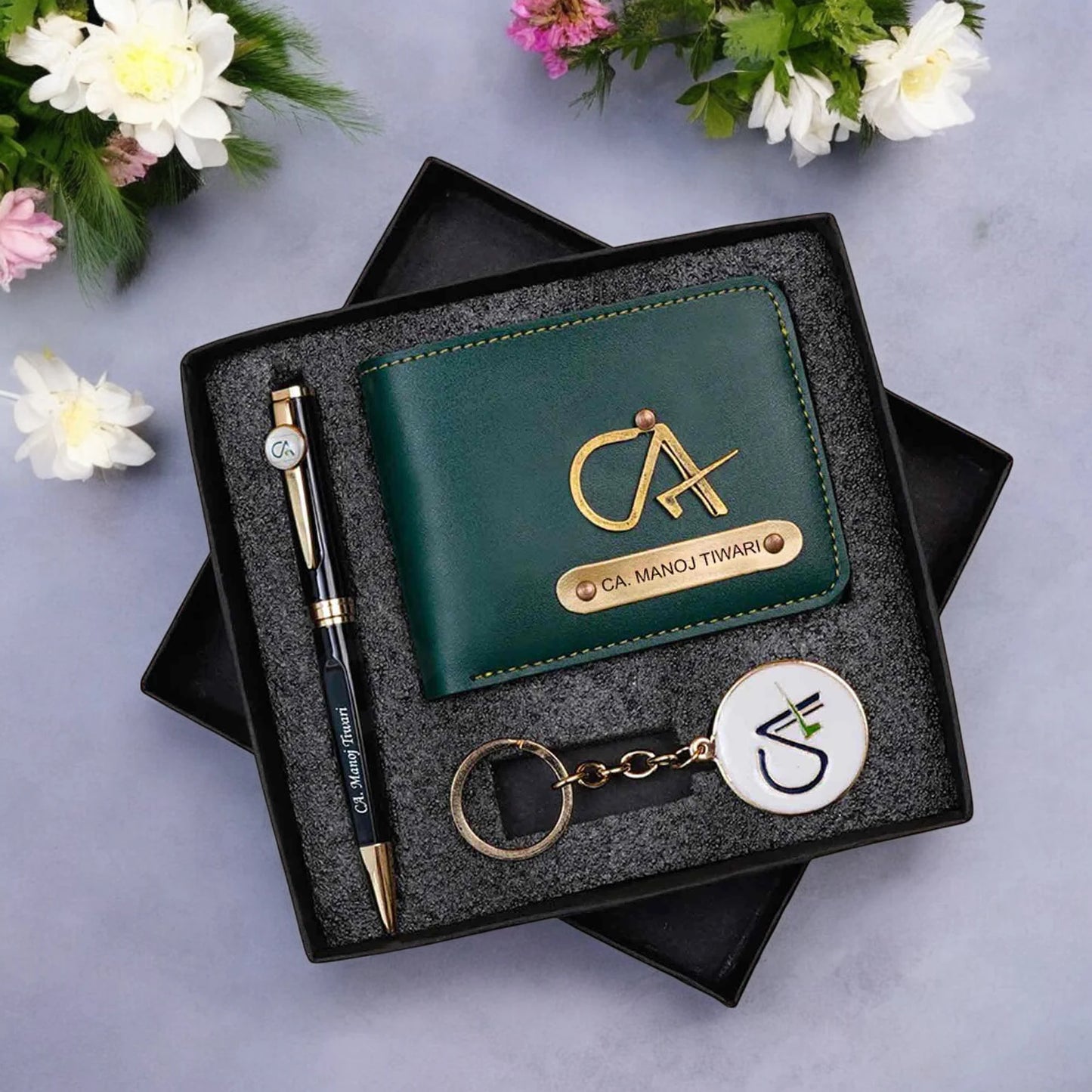 Exclusive CA Wallet, Pen & Keychain Combo