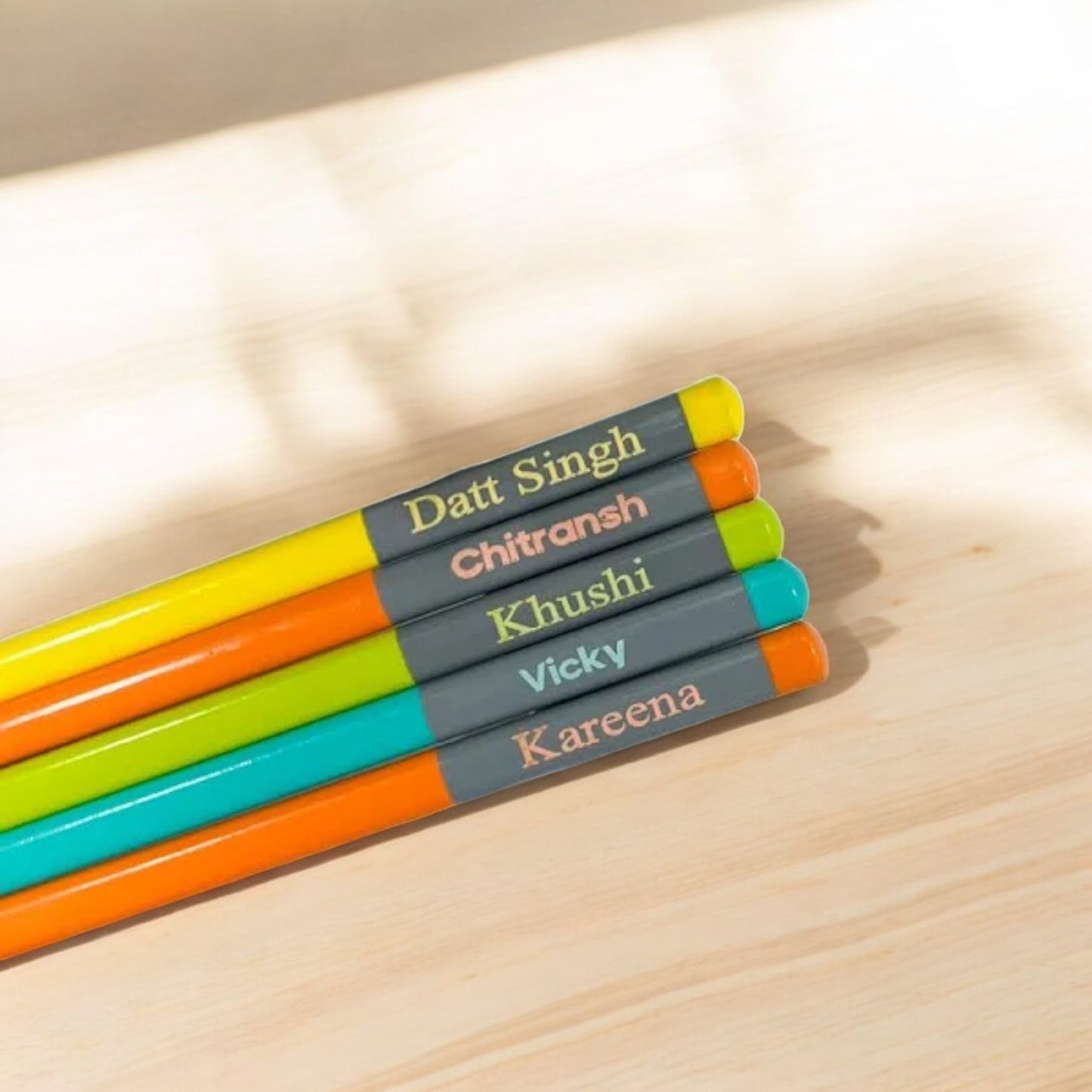 DOMS Custom Name Pencils – Personalized Precision in a Box of 10