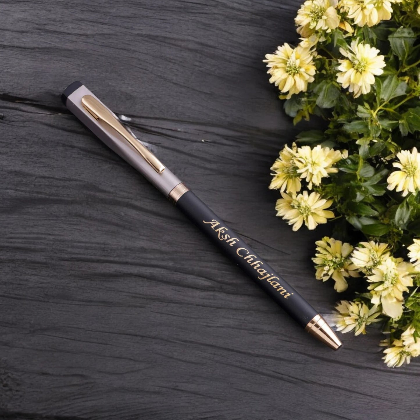 Square Diamond Metal Pen