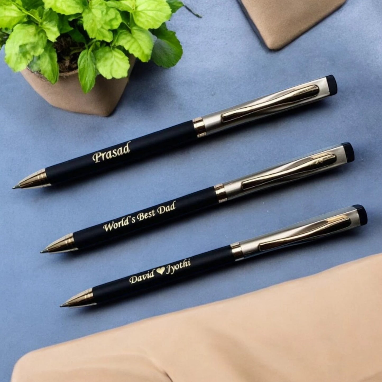 Square Diamond Metal Pen