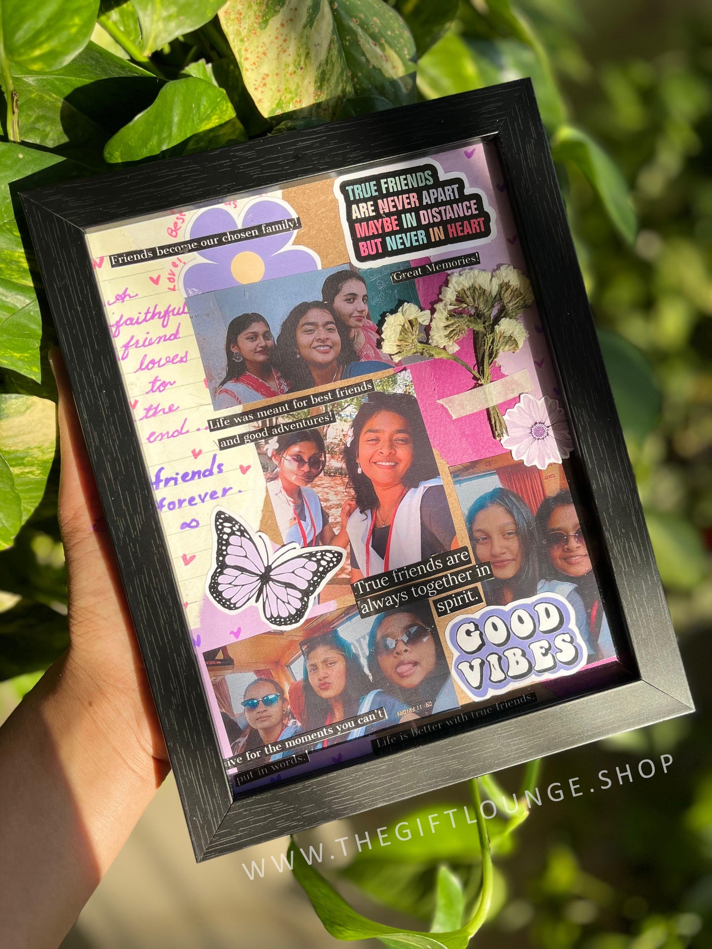 Personalized Vintage Collage Frame
