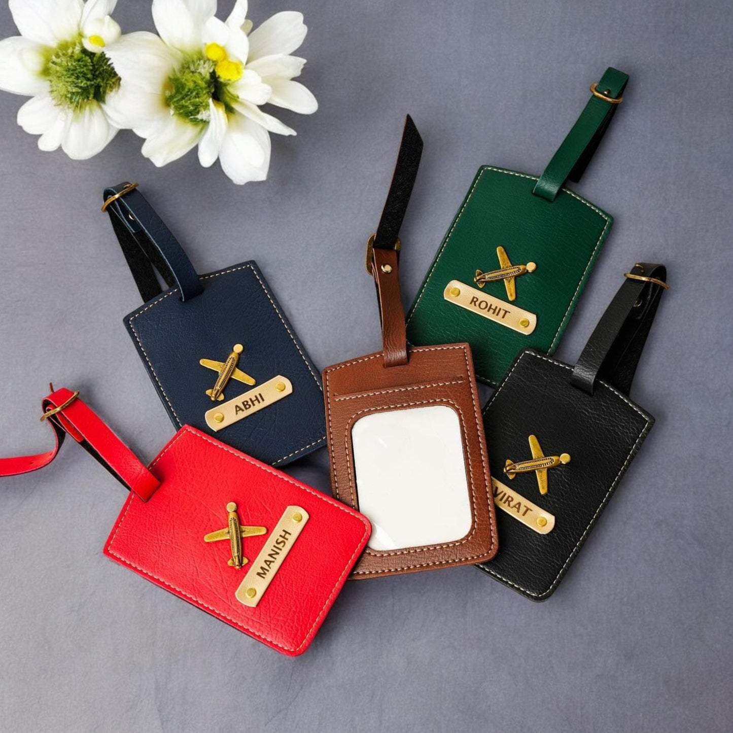 Travel Combo: Passport Case & Luggage Tag