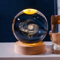 Solar System 3D Crystal Ball