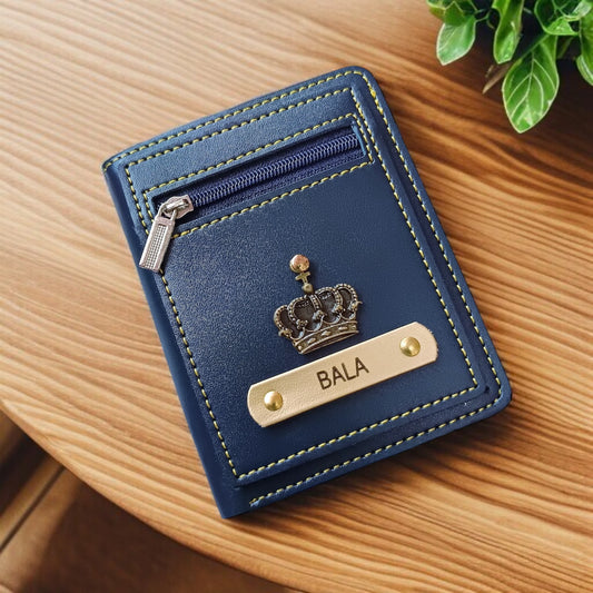 Urban Edge – Personalized Vertical Wallet for Him