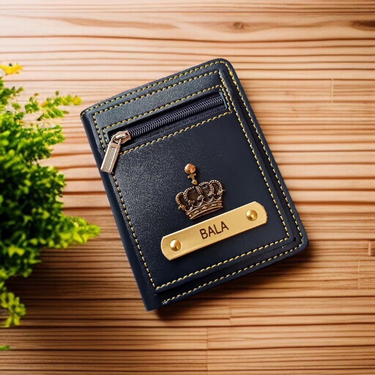 Urban Edge – Personalized Vertical Wallet for Him
