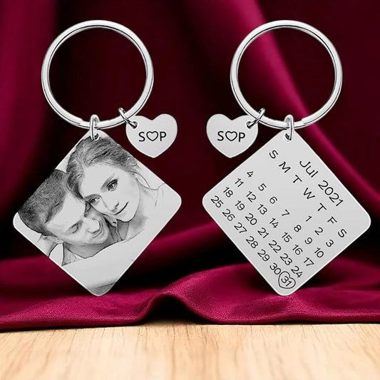 Calender keychain