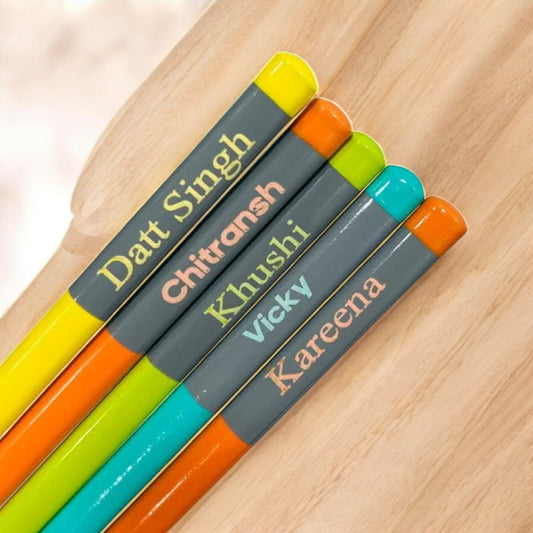 DOMS Custom Name Pencils – Personalized Precision in a Box of 10