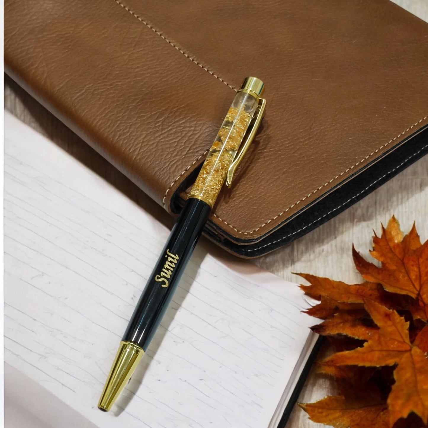 Gold Crystal Pen