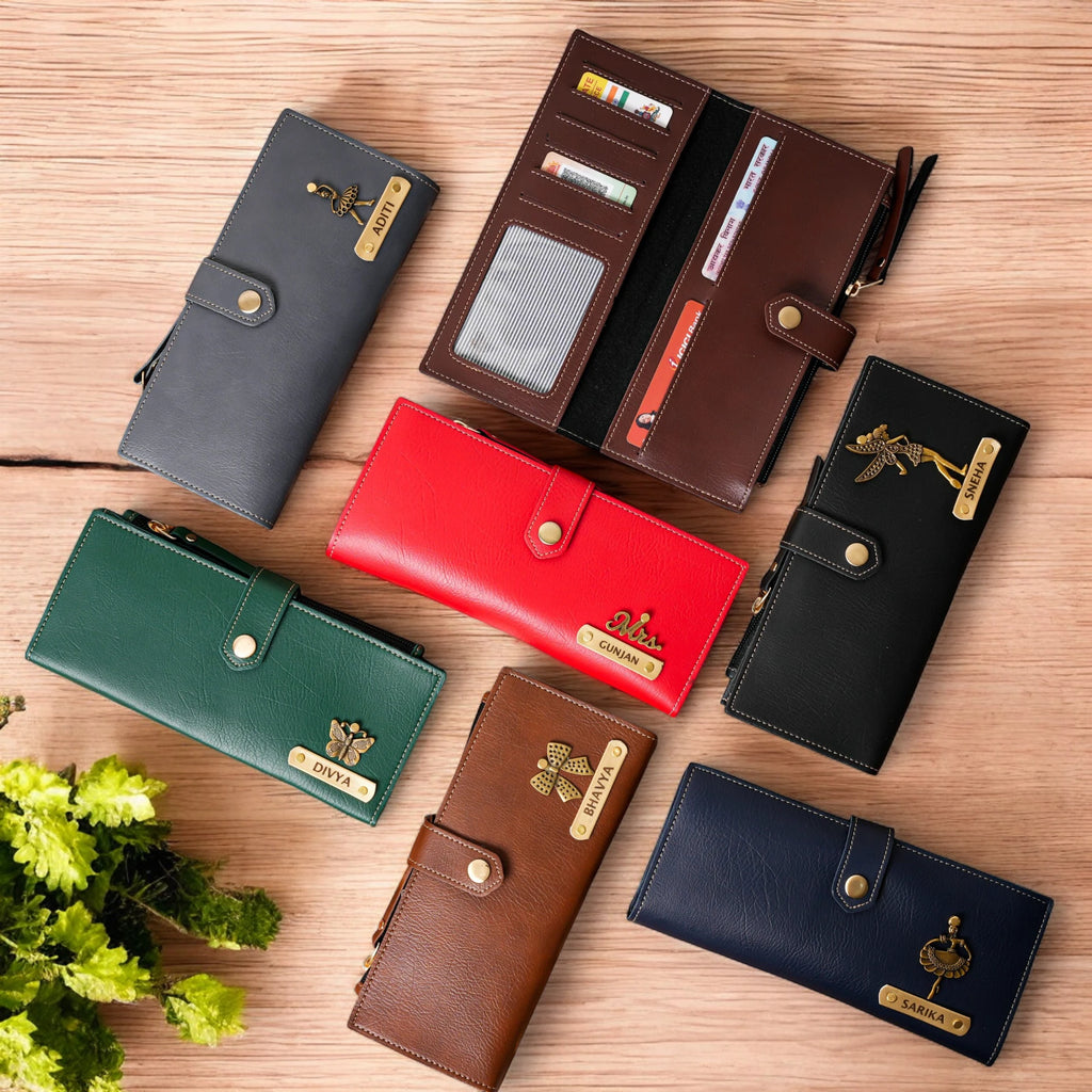 Personalized 2-Fold Ladies Wallet - Elegance Duo