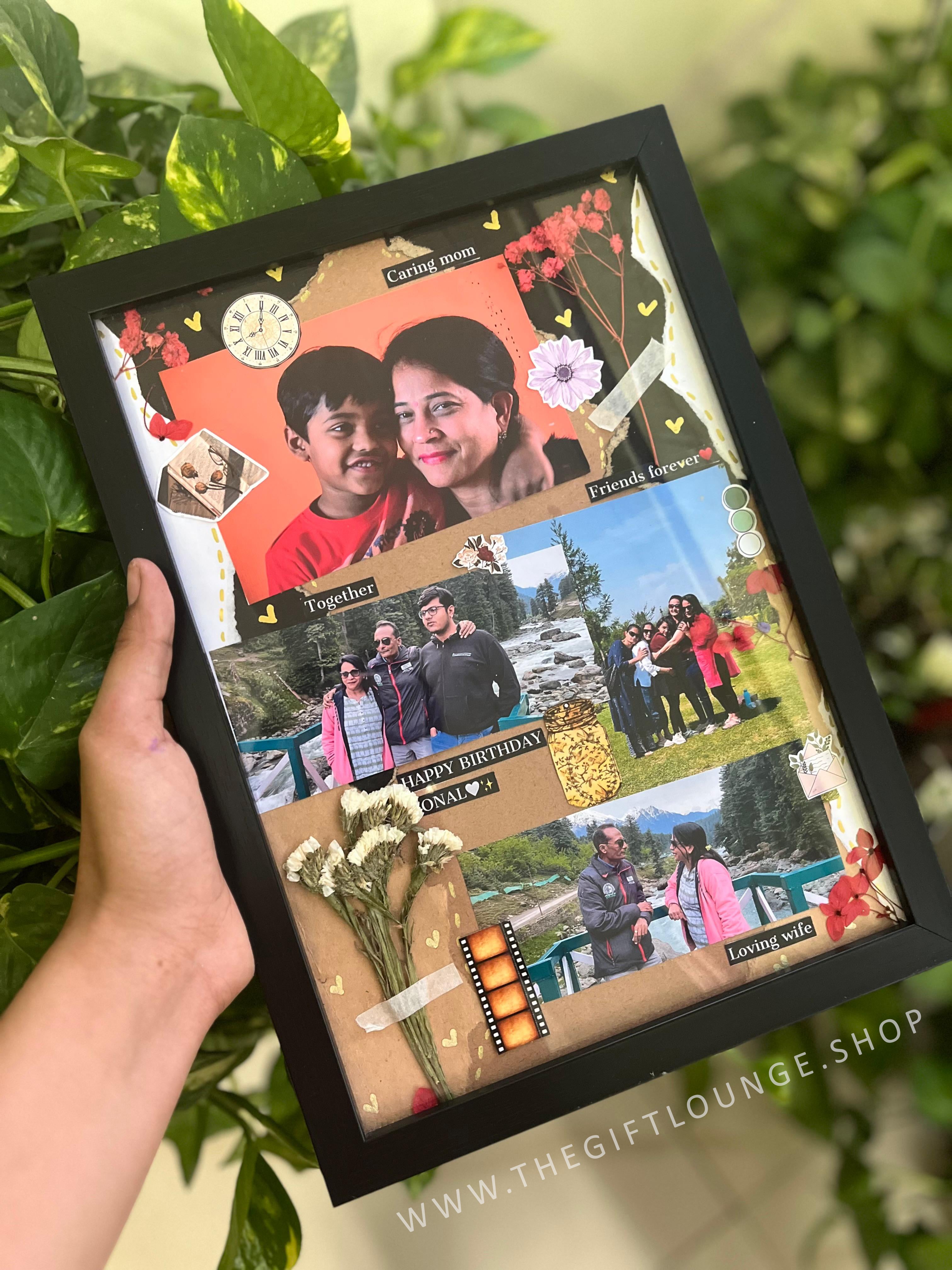 Personalized Vintage Collage Frame