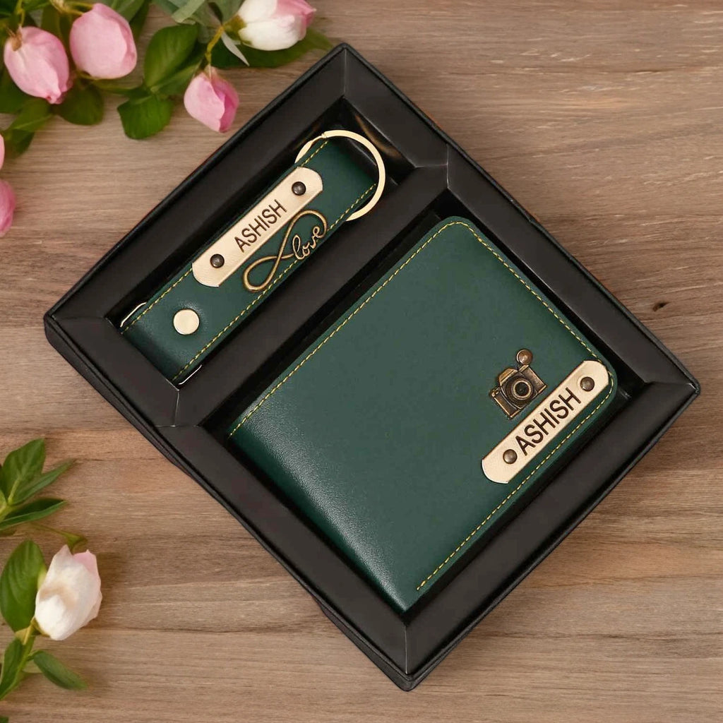 Men's Wallet Combo - Wallet + Keychain